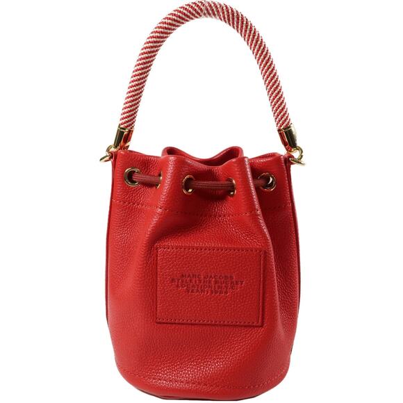 💎✨BEAUTIFUL✨💎Authentic MARC JACOBS Bucket Bag 2-Way Shoulder Bag Red - Picture 5 of 15
